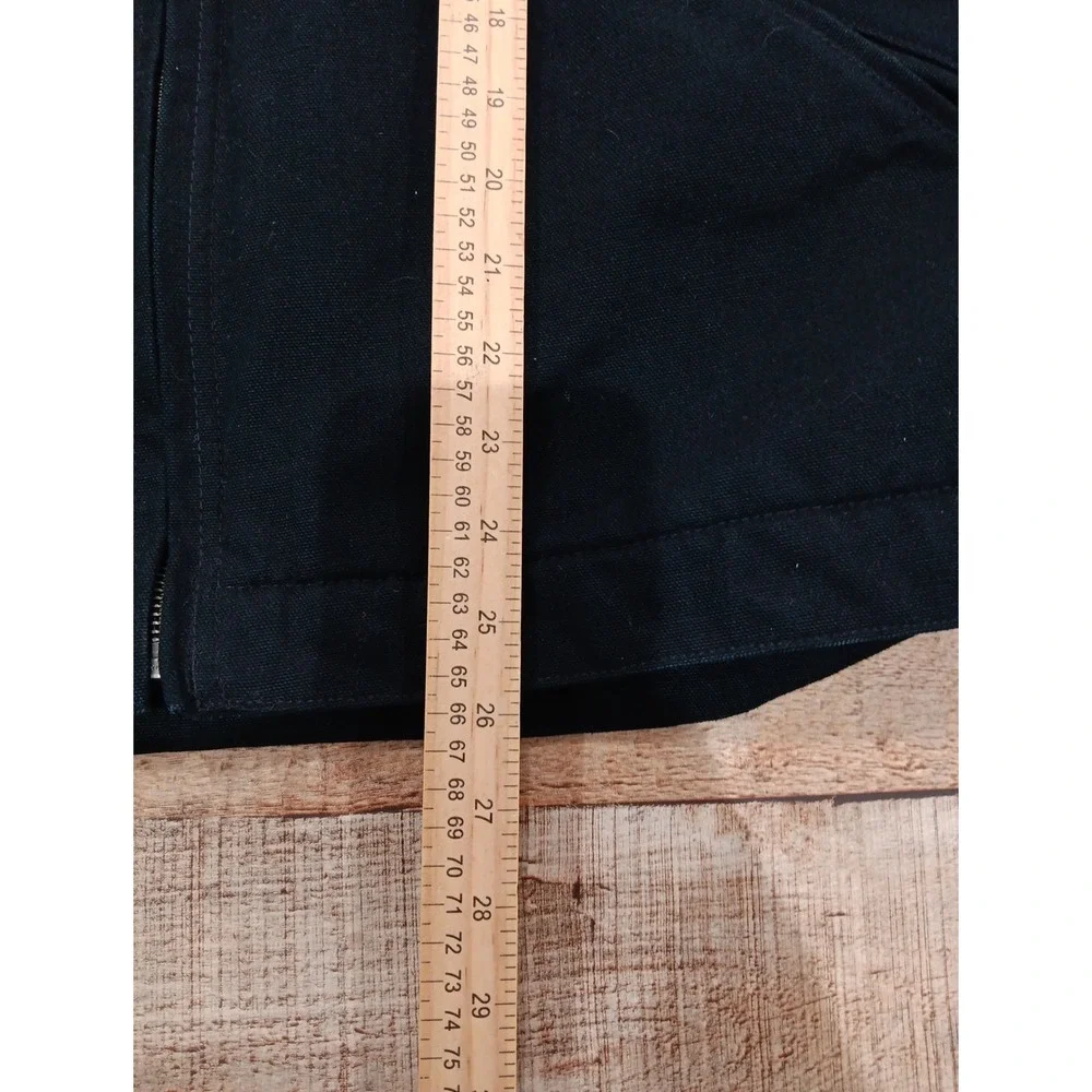 Carhartt Barn Jacket Men Black Relaxed Fit Blanket Lined OJ3828-M Rare‎ Limited
